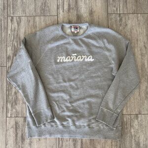 Manana Men's Heather Gray Crewneck Sweater Large